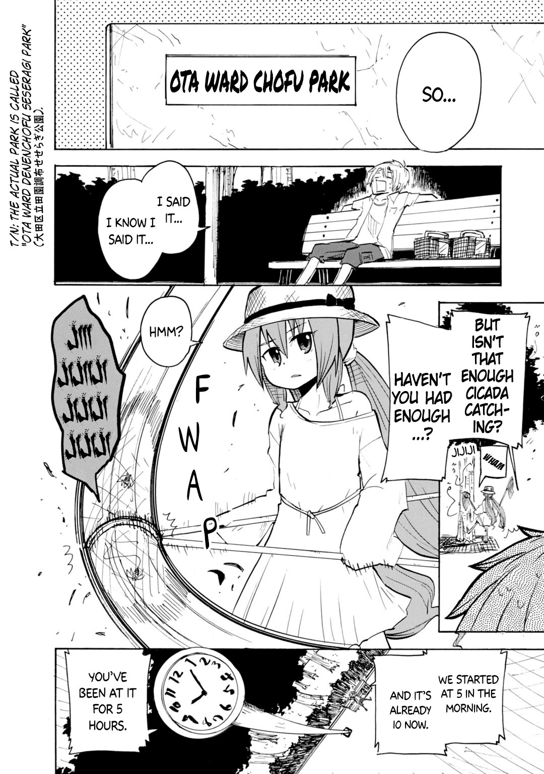 Tenshi-chan to Akuma-kun Chapter 17 page 6 - Chapter 17: Please stop, as it's bothering other customers.