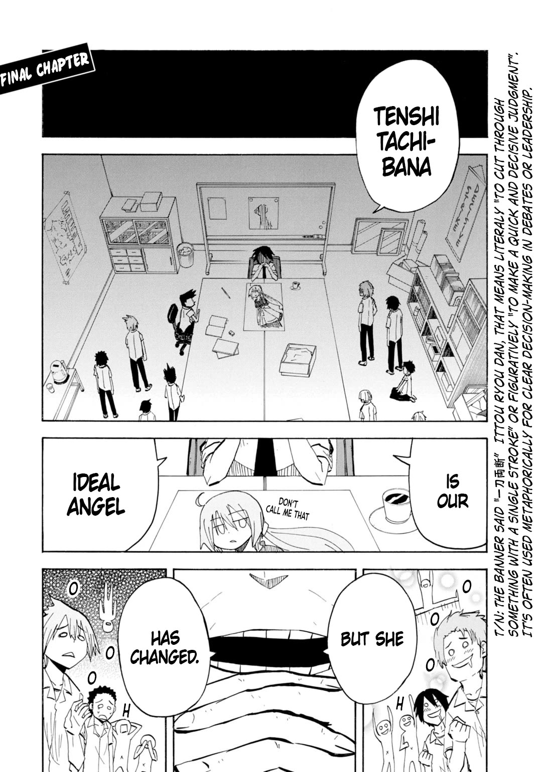 Tenshi-chan to Akuma-kun Chapter 18 page 1 - Chapter 18: Final Chapter - Right, Tenshi? Yup, Akuma.