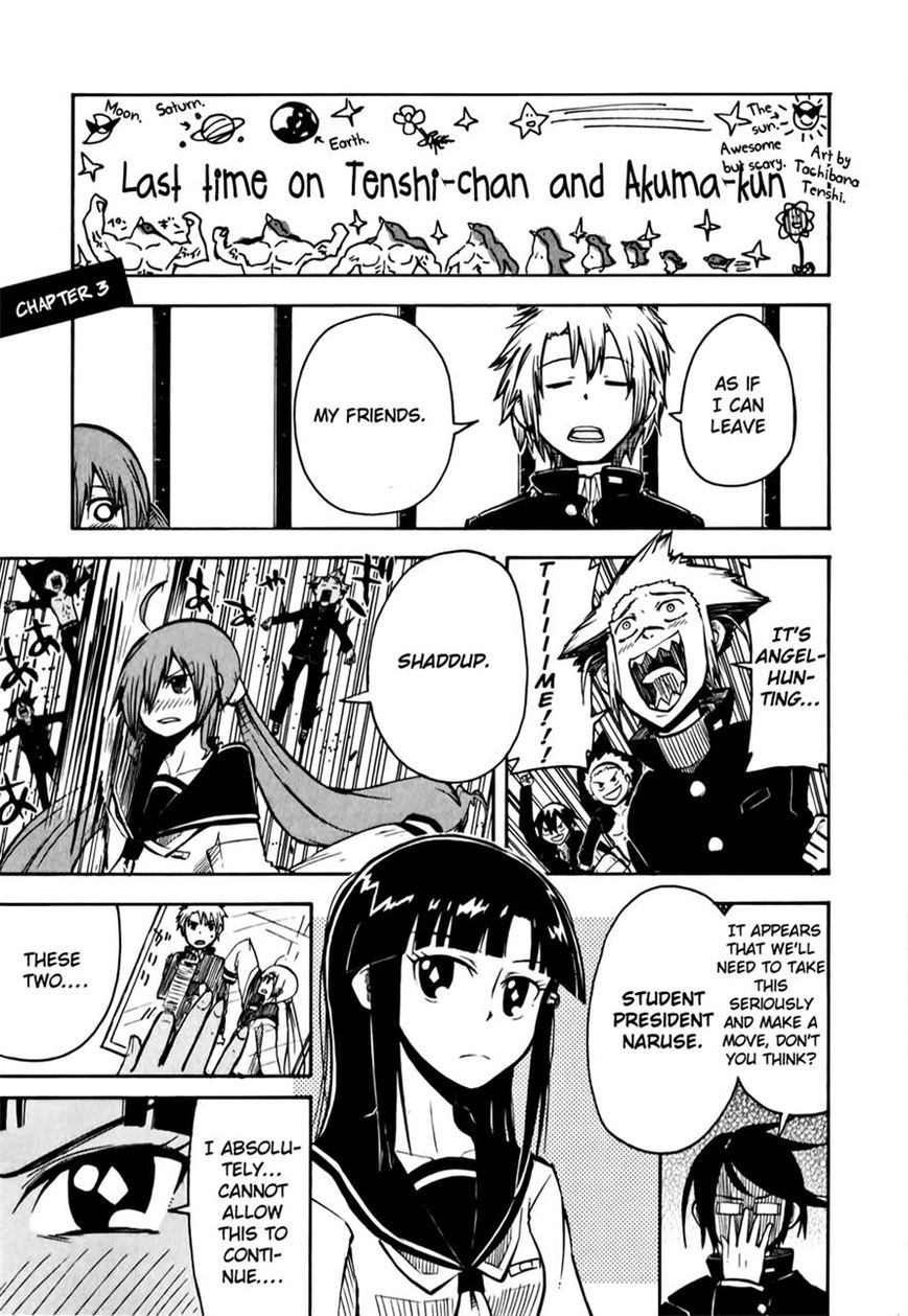 Tenshi-chan to Akuma-kun Chapter 3 page 1 - Chapter 3