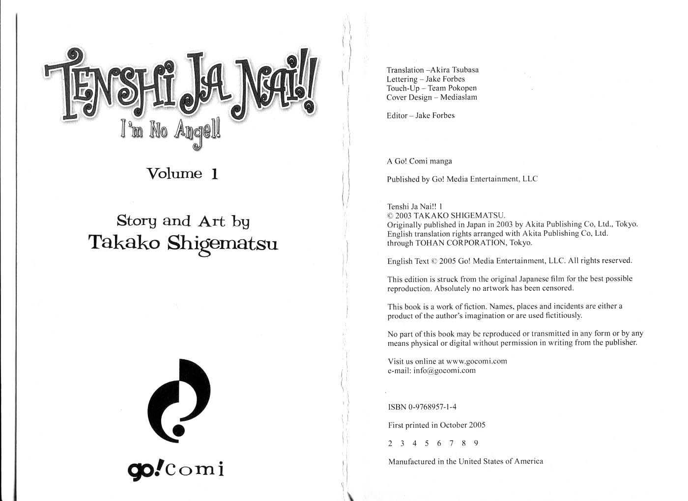 Tenshi Ja Nai! Chapter 1.0-1 page 2 - Vol.01 Chapter 0.1