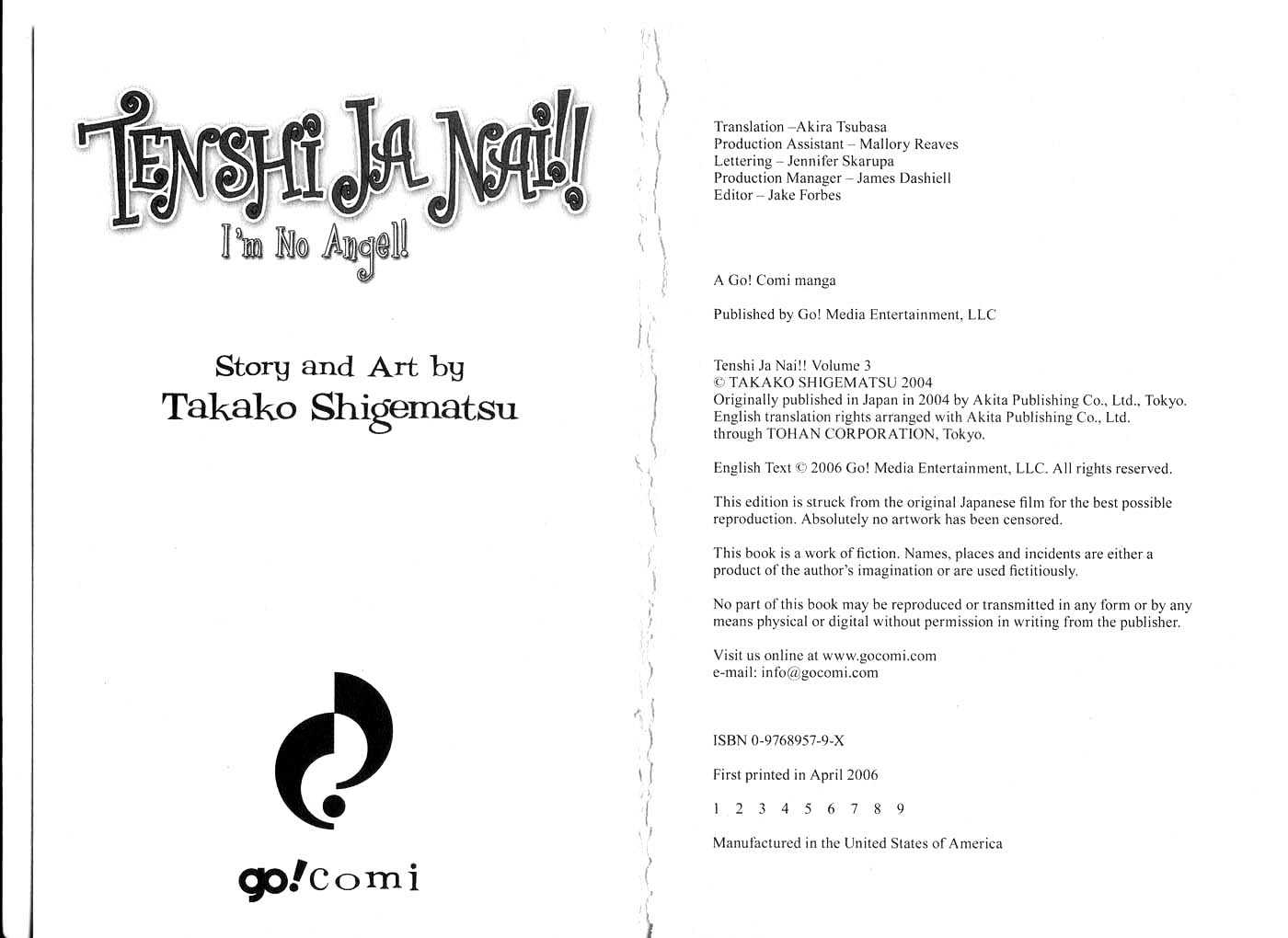 Tenshi Ja Nai! Chapter 3.0 page 2 - Vol.03 Chapter 0