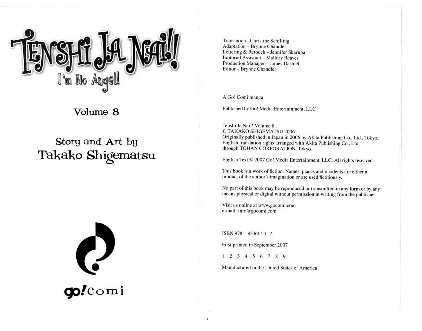 Tenshi Ja Nai! Chapter 8.0 page 3 - Vol.08 Chapter 0