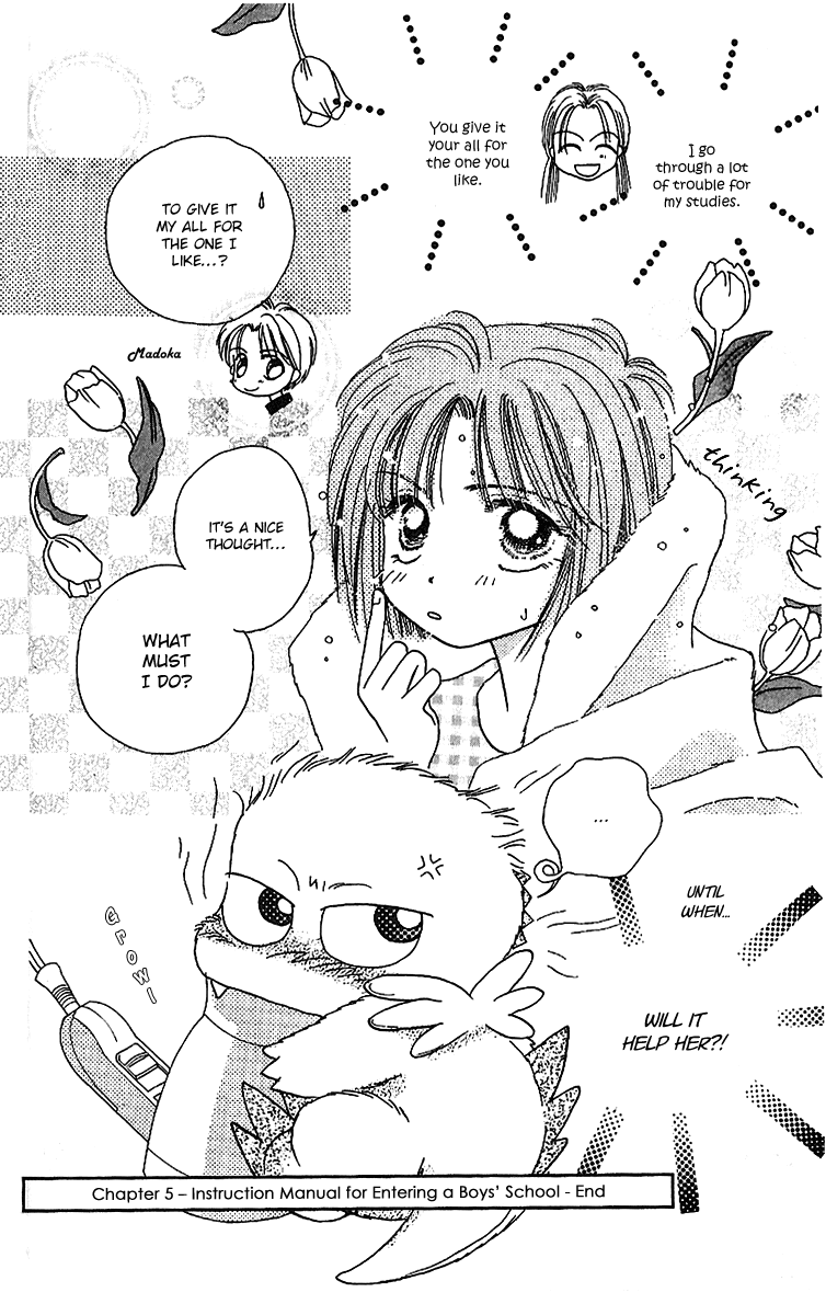 Tenshi Kouryaku Manual Chapter 5.2 page 46 - Chapter 5 v2 : Instruction Manual for Entering a Boys' School