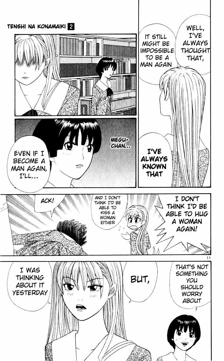 Tenshi na Konamaiki Chapter 16 page 12 - Chapter 16: Turning Into a Delinquent