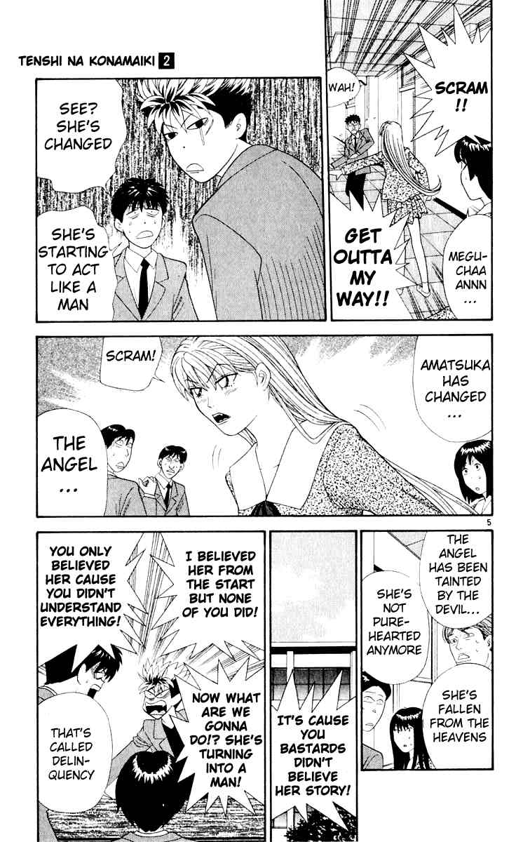 Tenshi na Konamaiki Chapter 16 page 6 - Chapter 16: Turning Into a Delinquent