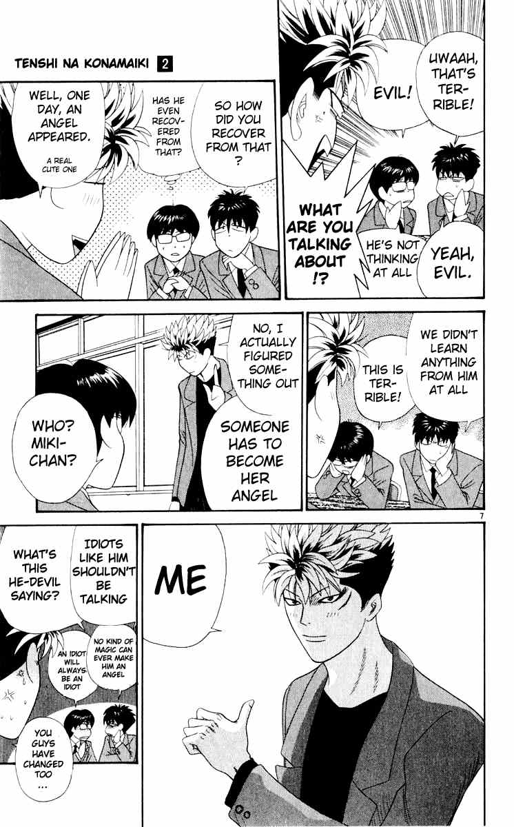 Tenshi na Konamaiki Chapter 16 page 8 - Chapter 16: Turning Into a Delinquent