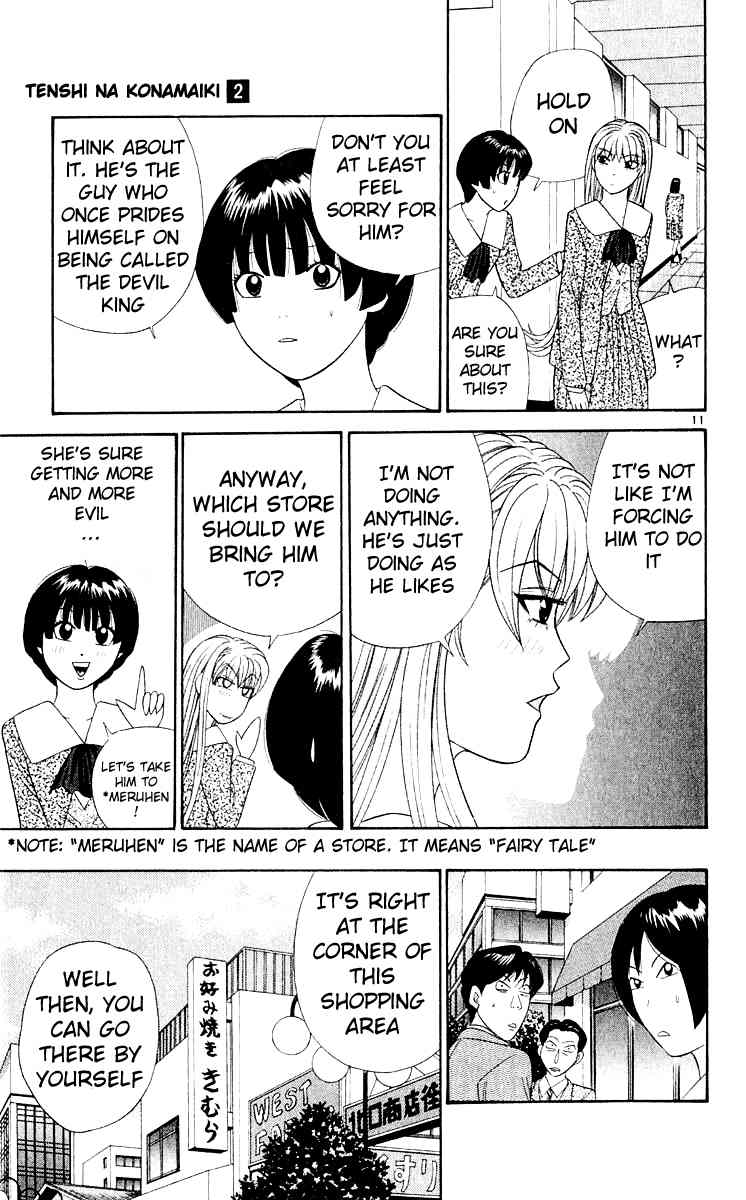 Tenshi na Konamaiki Chapter 17 page 12 - Chapter 17: Let's Go to the Fairytale World!