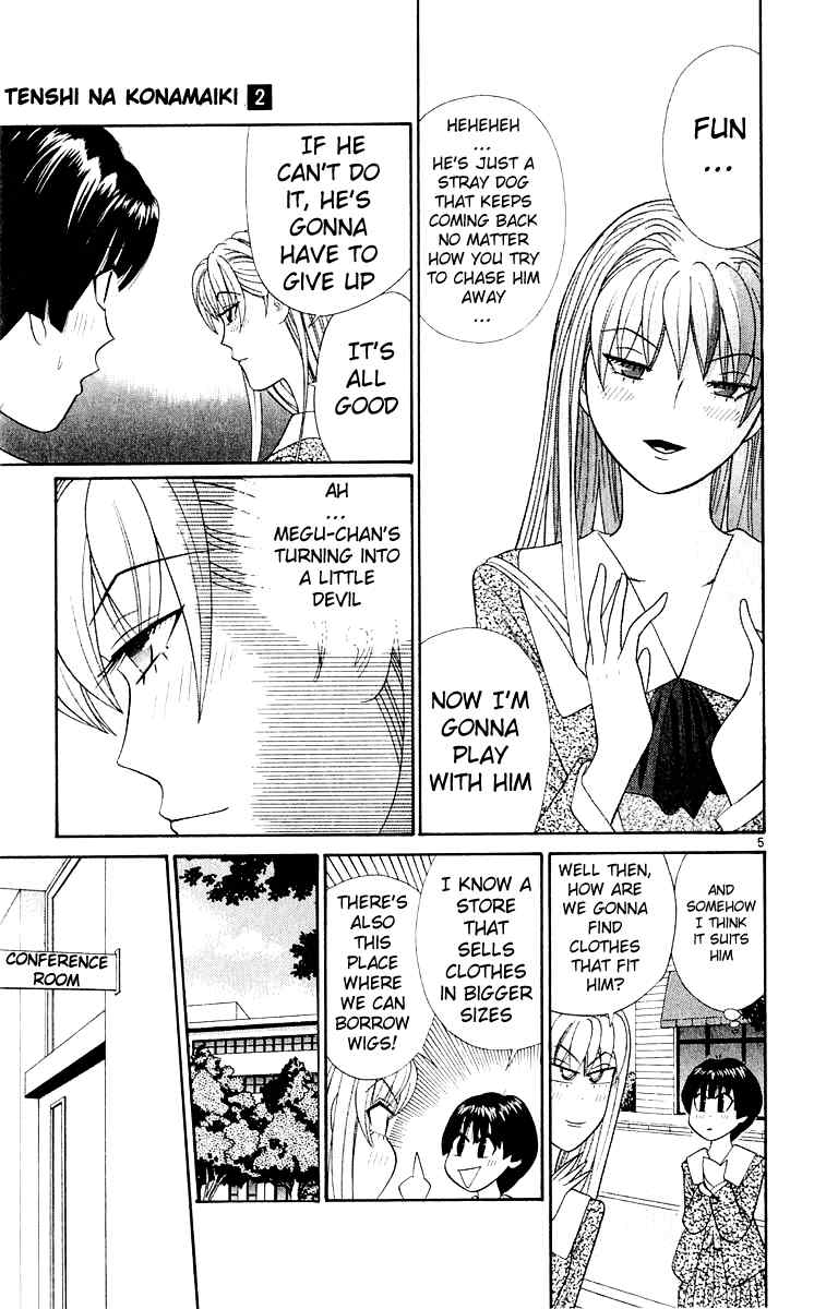 Tenshi na Konamaiki Chapter 17 page 6 - Chapter 17: Let's Go to the Fairytale World!