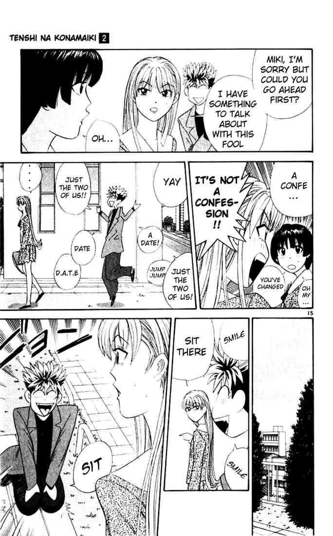 Tenshi na Konamaiki Chapter 18 page 16 - Chapter 18: A Good Girl Has Come