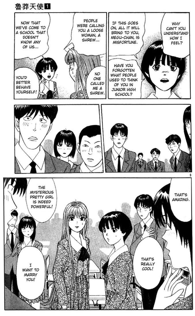 Tenshi na Konamaiki Chapter 2 page 9 - Chapter 2: The Person Who Looks Like a Man