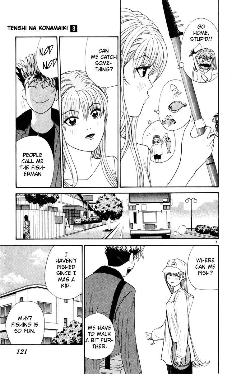 Tenshi na Konamaiki Chapter 26 page 7 - Chapter 26: Can we Catch Something?