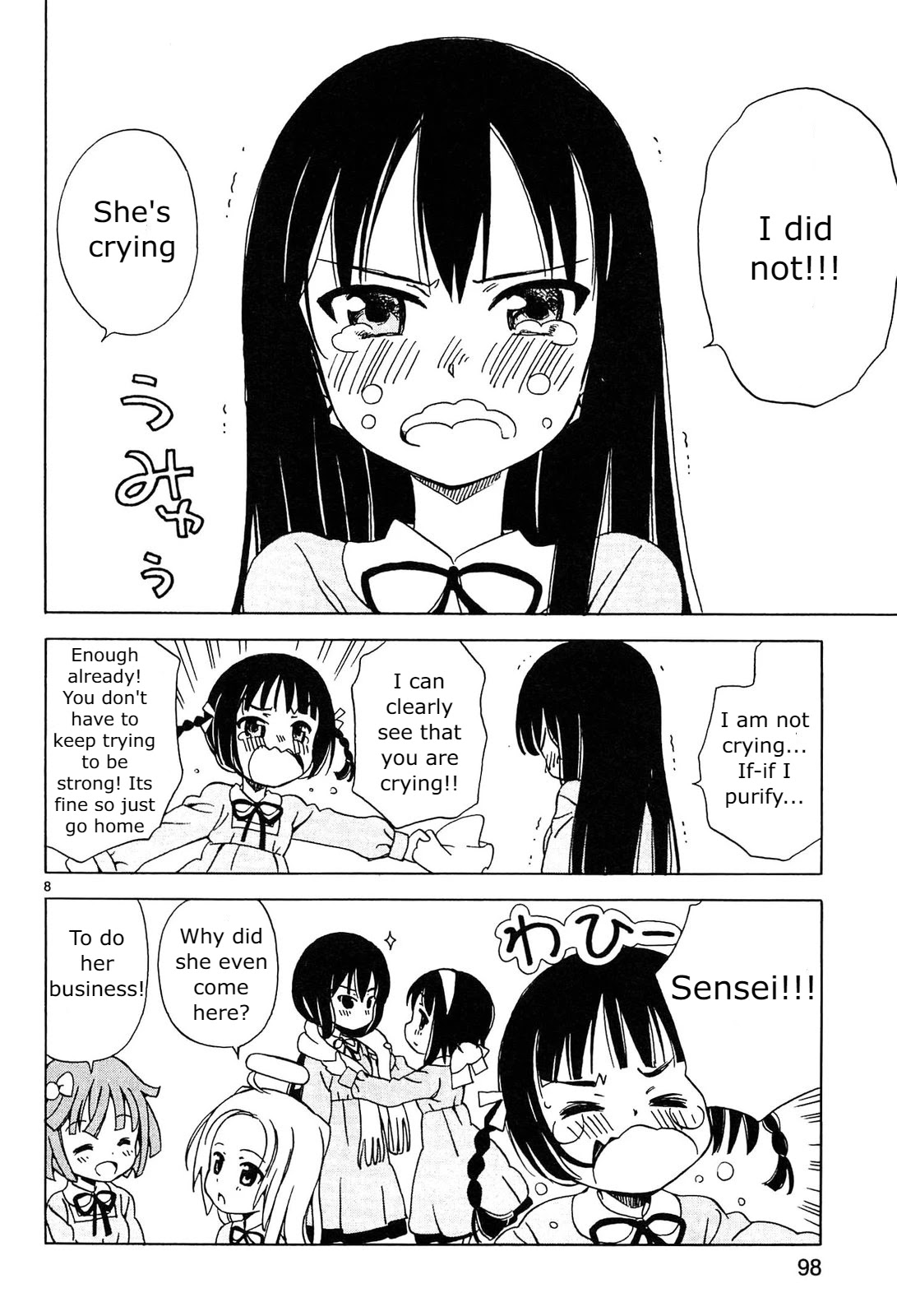 Tenshi no Drop Chapter 10 page 8 - Chapter 10: With great effort, Mind Purification