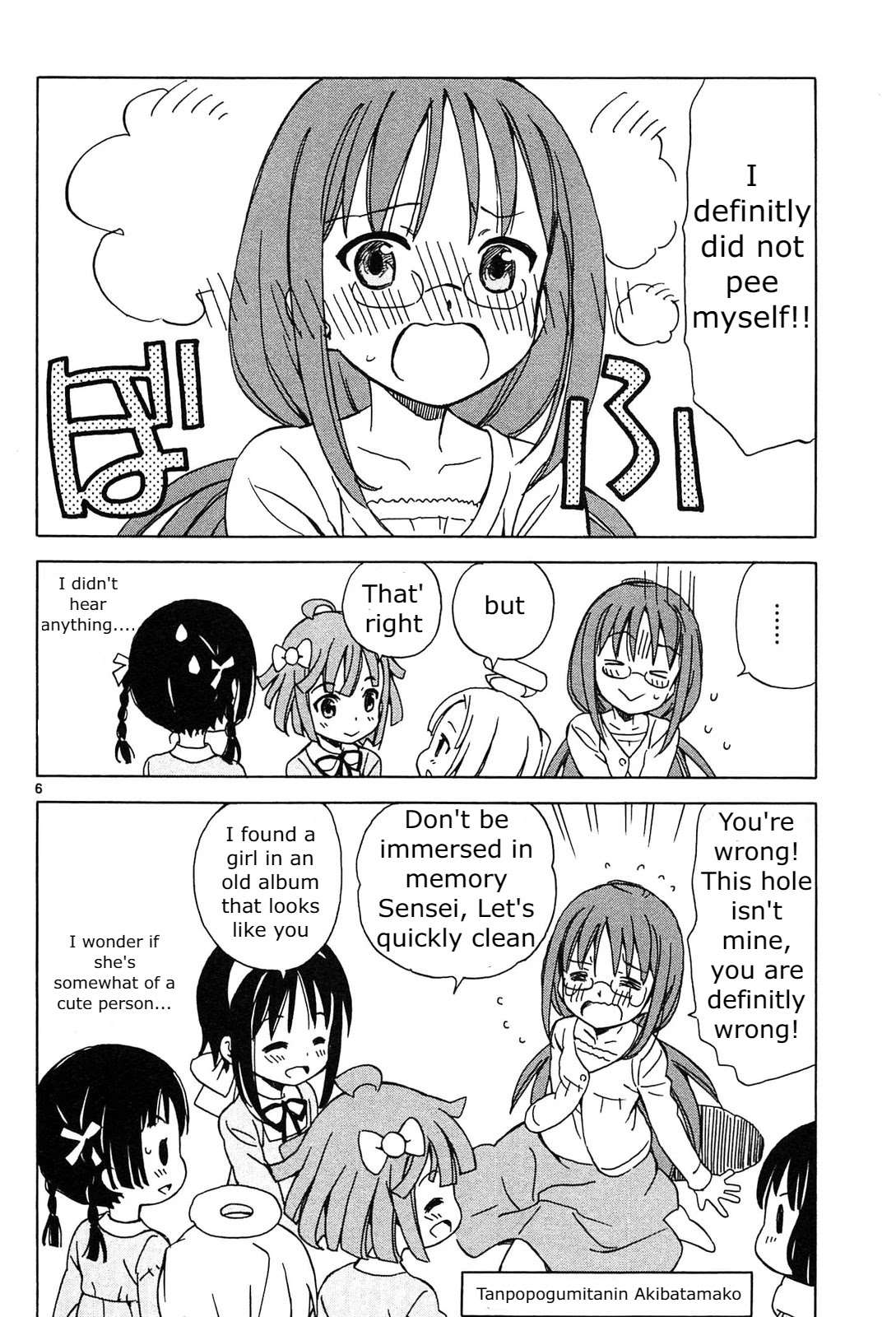 Tenshi no Drop Chapter 11 page 6 - Chapter 11: Memory of the Hole