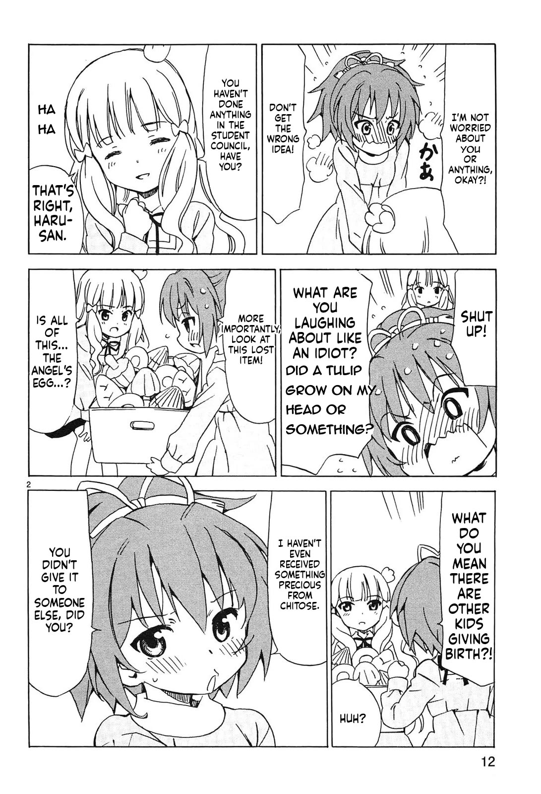 Tenshi no Drop Chapter 18 page 2 - Chapter 18: Seriously, are you stupid?