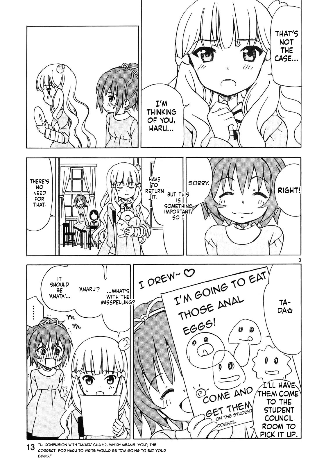Tenshi no Drop Chapter 18 page 3 - Chapter 18: Seriously, are you stupid?