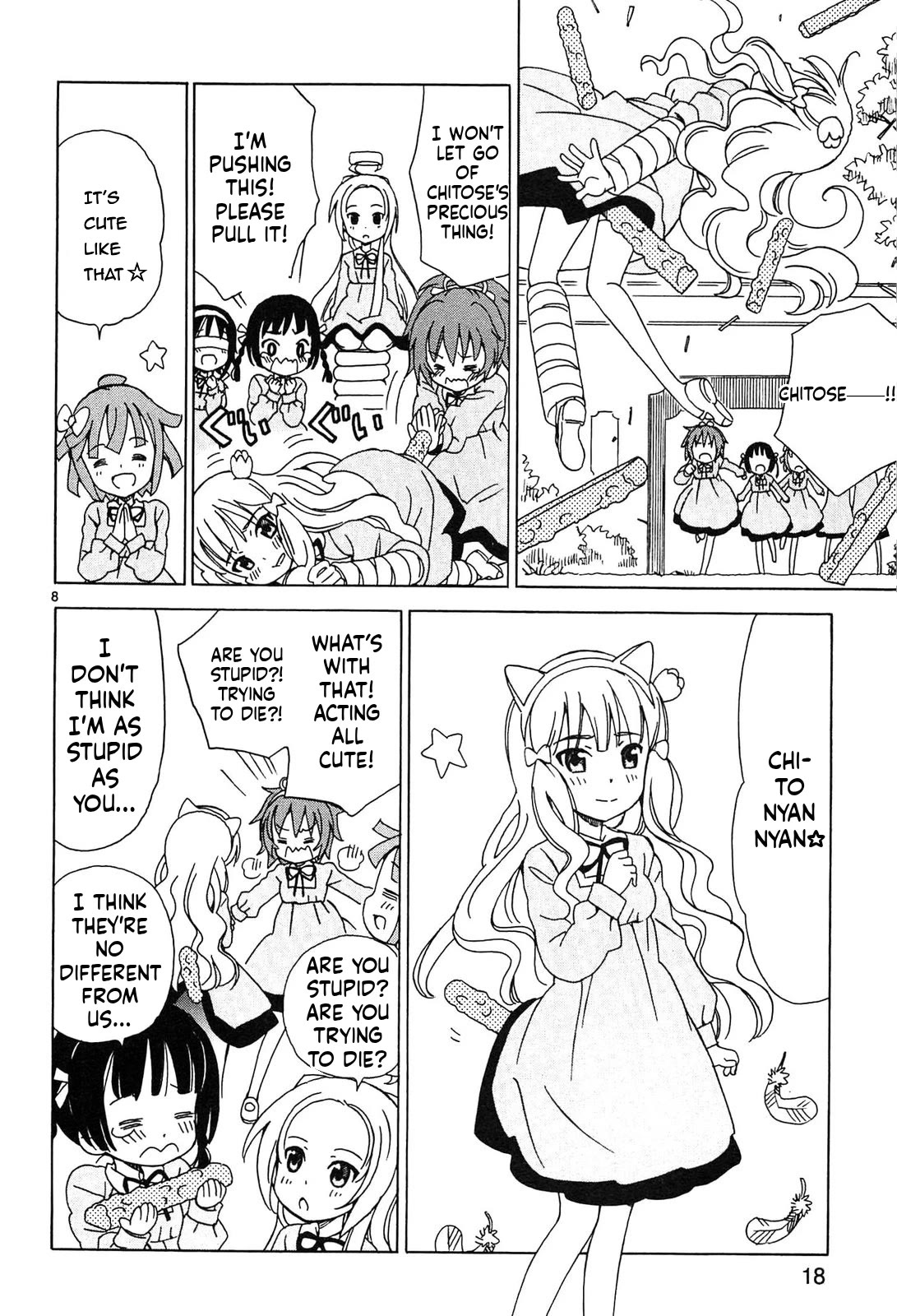 Tenshi no Drop Chapter 18 page 8 - Chapter 18: Seriously, are you stupid?