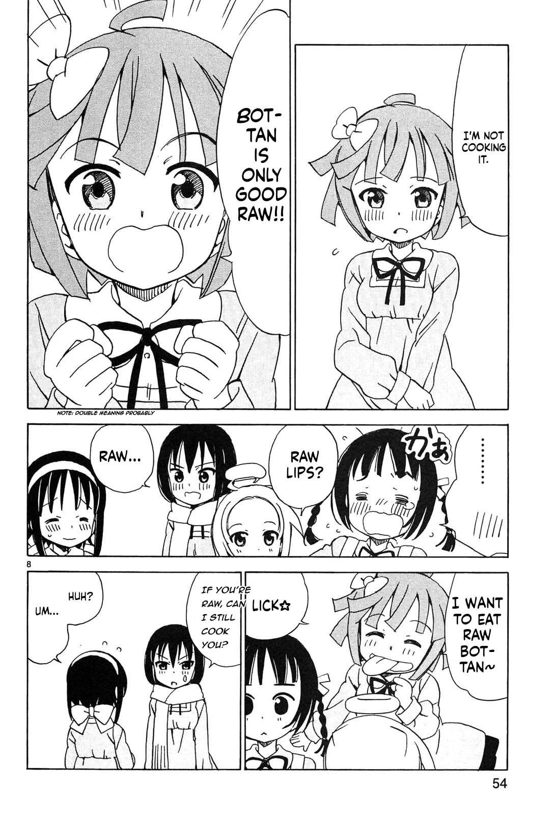 Tenshi no Drop Chapter 22 page 8 - Chapter 22: Hmm, lick lick
