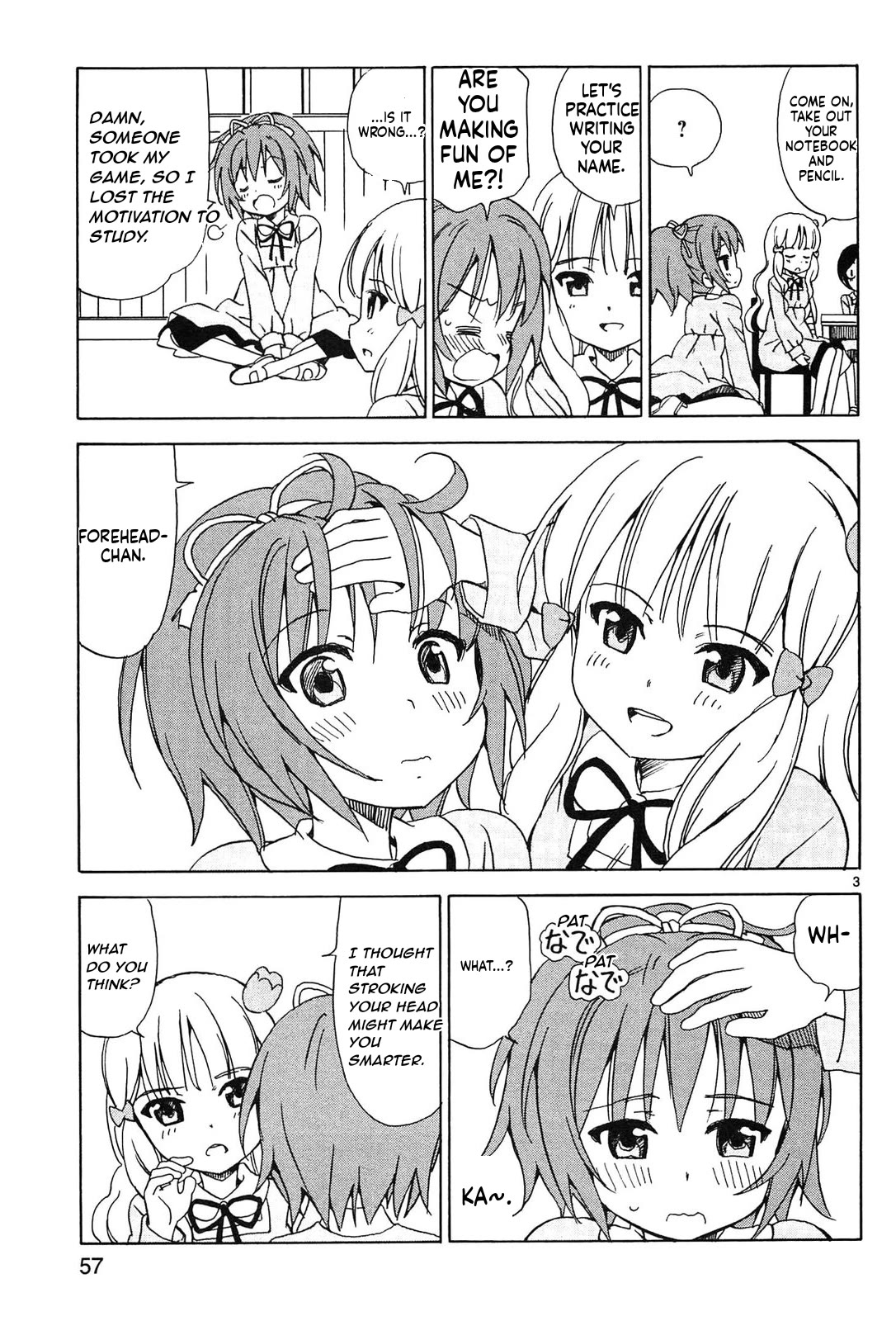 Tenshi no Drop Chapter 23 page 3 - Chapter 23: Hmm, live commentary diary