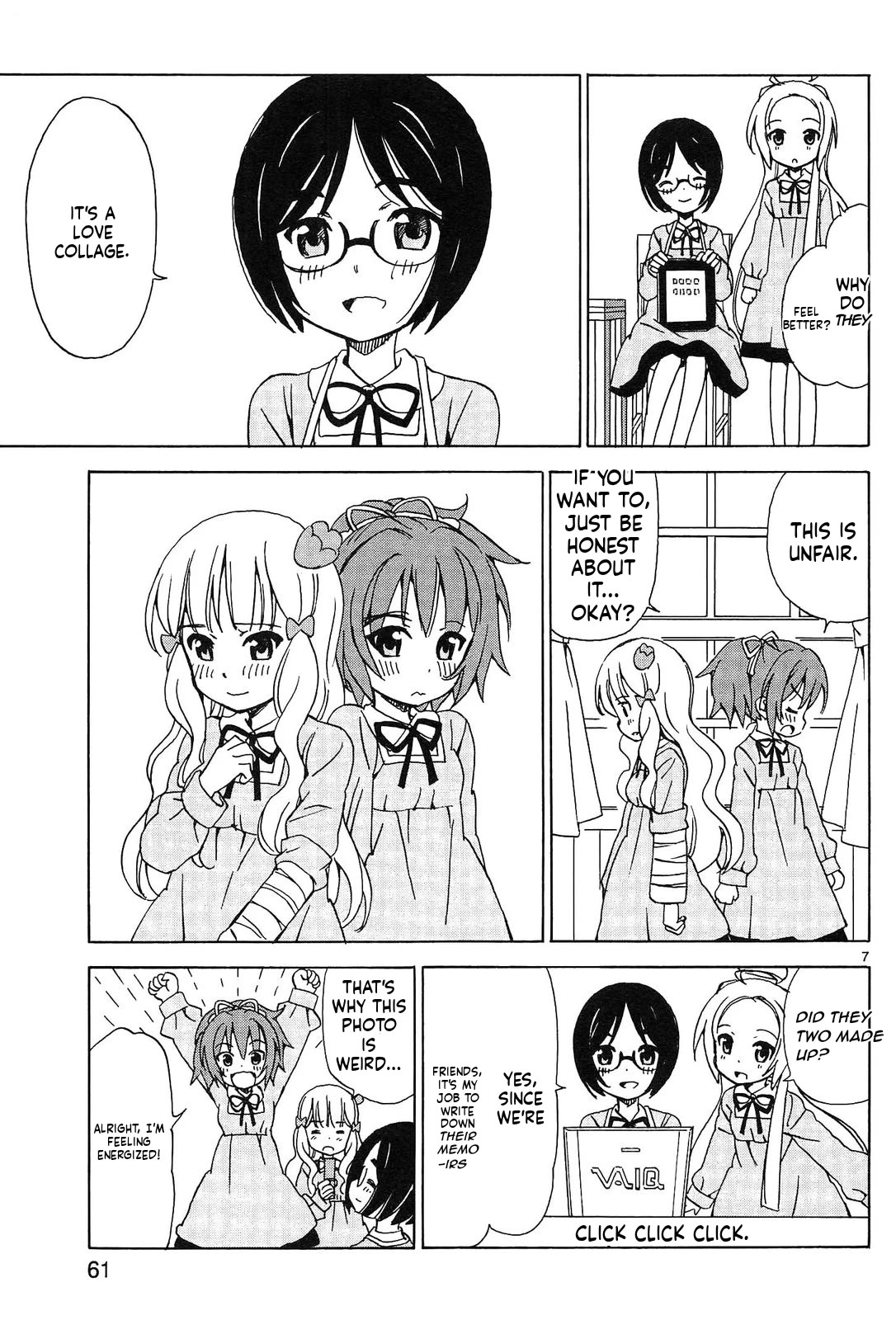 Tenshi no Drop Chapter 23 page 7 - Chapter 23: Hmm, live commentary diary