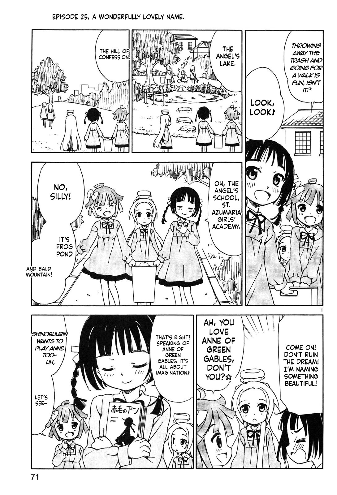 Tenshi no Drop Chapter 25 page 1 - Chapter 25: A Wonderfully Lovely Name
