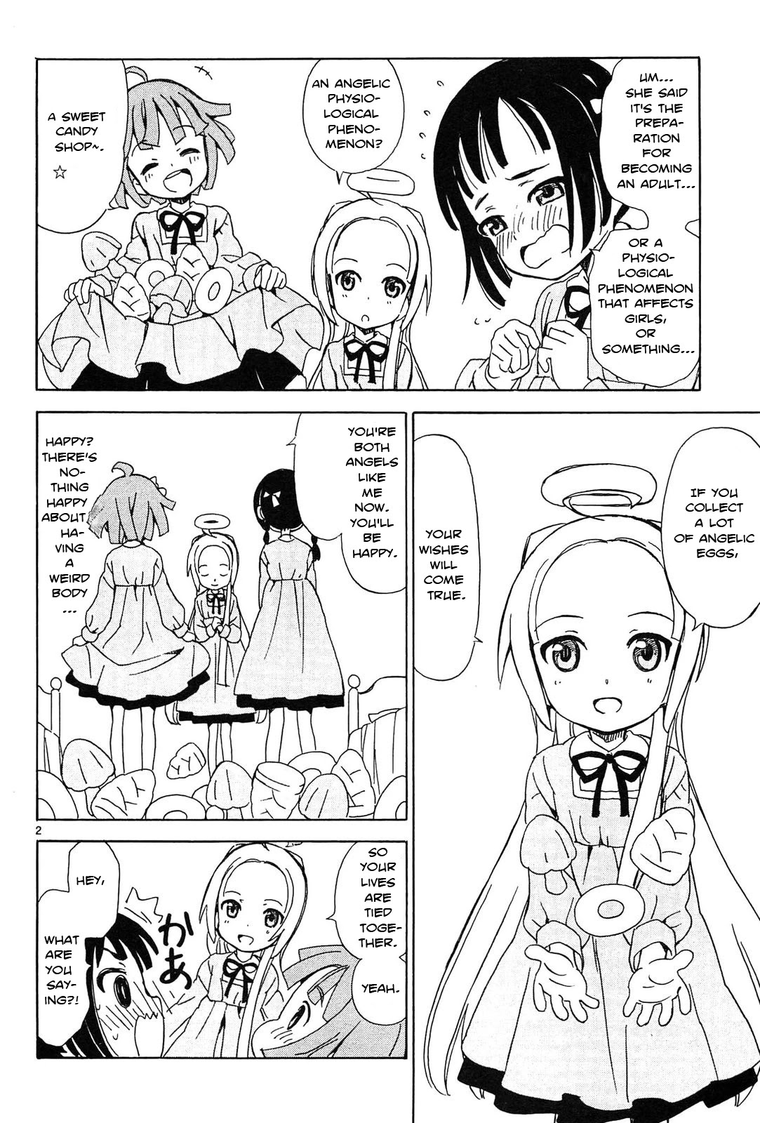 Tenshi no Drop Chapter 3 page 2 - Chapter 3: Hmm, a Physiological Phenomenon