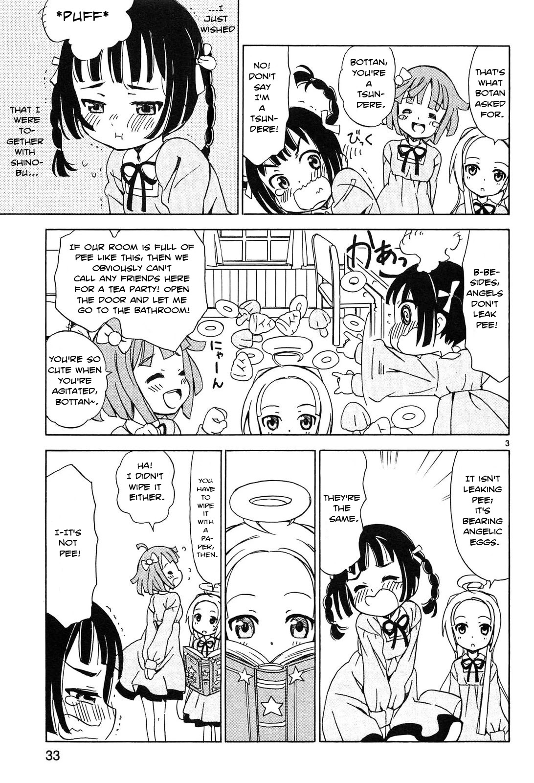 Tenshi no Drop Chapter 3 page 3 - Chapter 3: Hmm, a Physiological Phenomenon