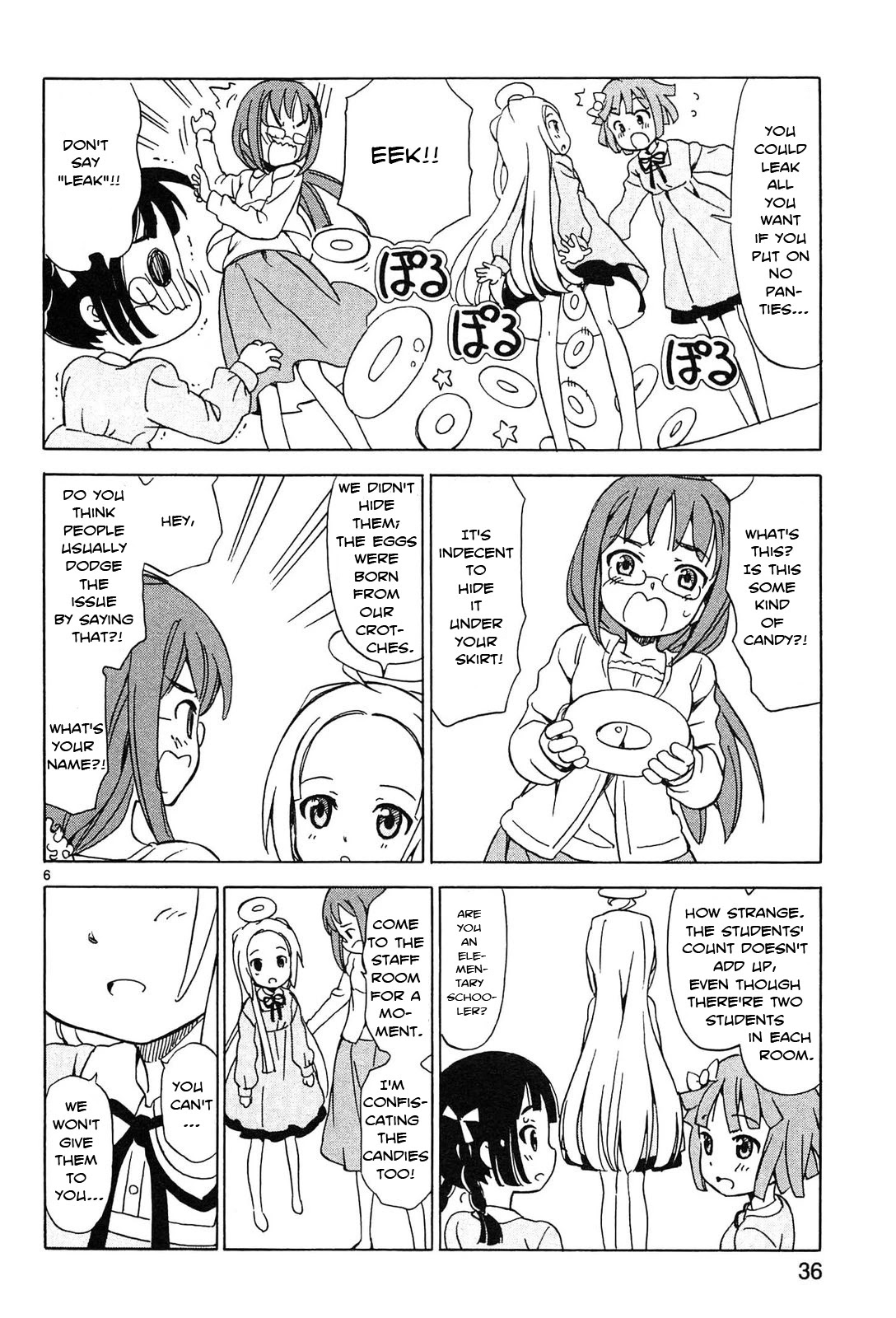 Tenshi no Drop Chapter 3 page 6 - Chapter 3: Hmm, a Physiological Phenomenon