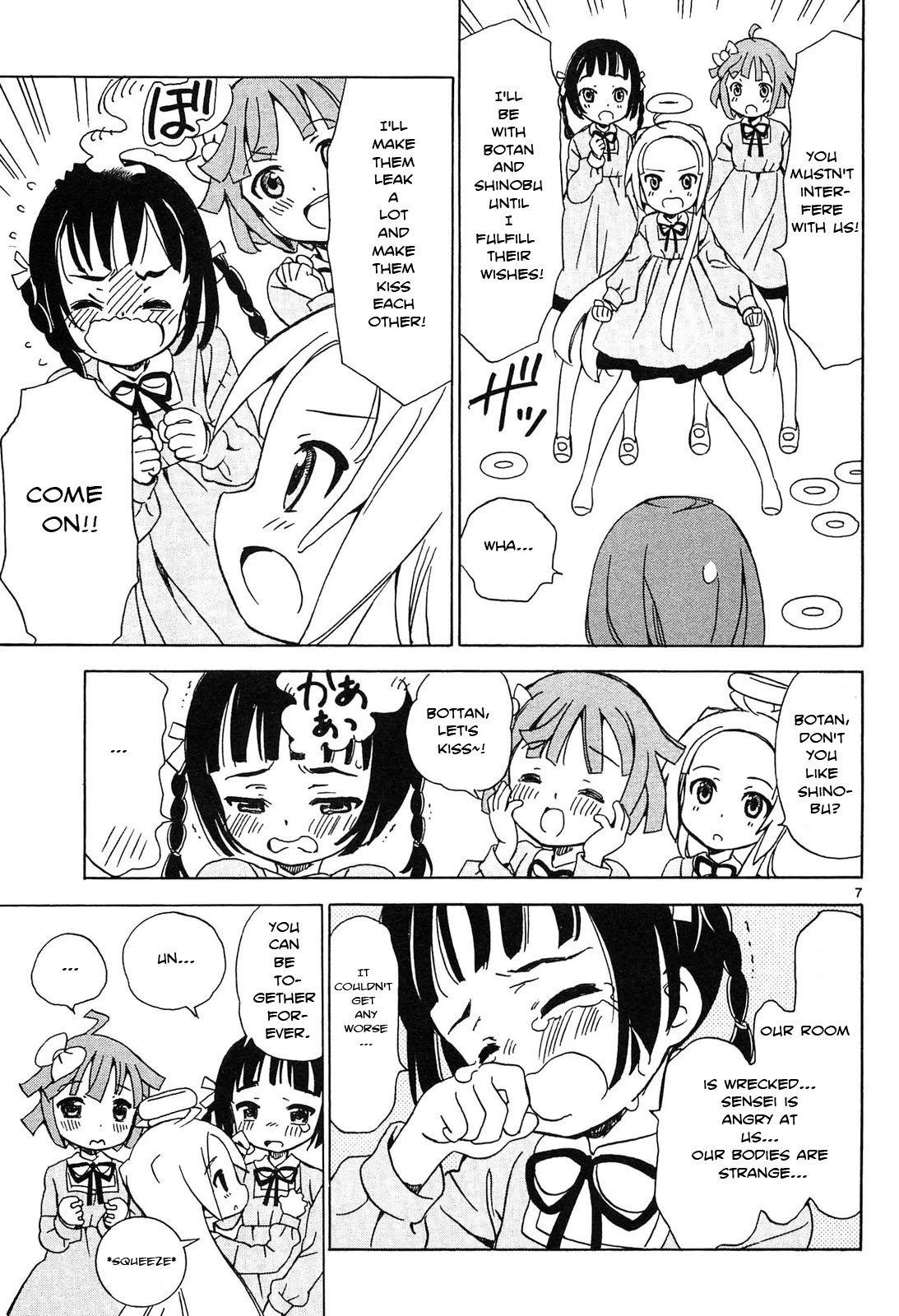 Tenshi no Drop Chapter 3 page 7 - Chapter 3: Hmm, a Physiological Phenomenon