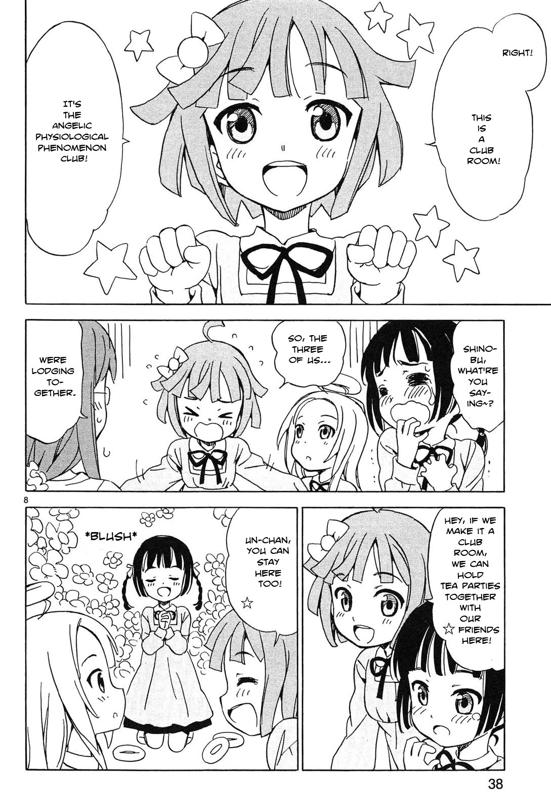 Tenshi no Drop Chapter 3 page 8 - Chapter 3: Hmm, a Physiological Phenomenon