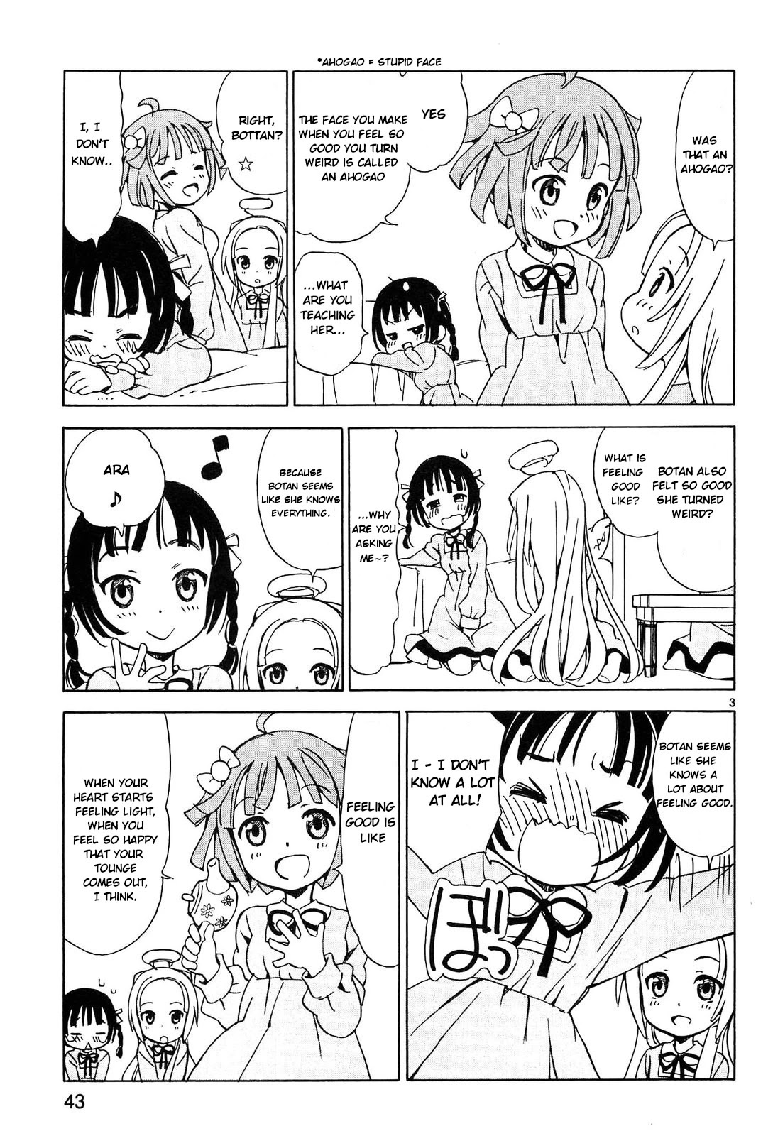 Tenshi no Drop Chapter 4 page 3 - Chapter 4: Hmmm, an Angel's Ahogao