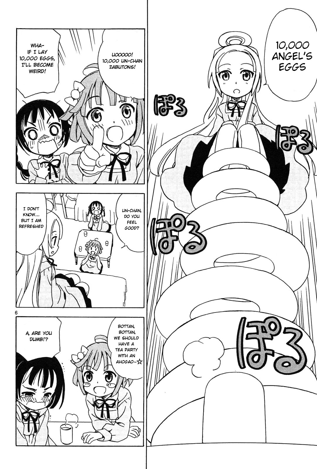 Tenshi no Drop Chapter 4 page 6 - Chapter 4: Hmmm, an Angel's Ahogao