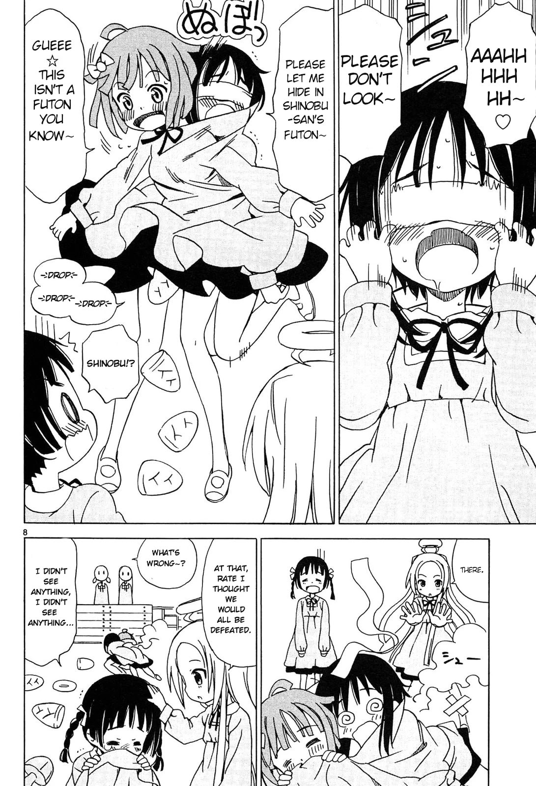 Tenshi no Drop Chapter 6 page 8 - Chapter 6: Hmmm, Eye-Hiding Play