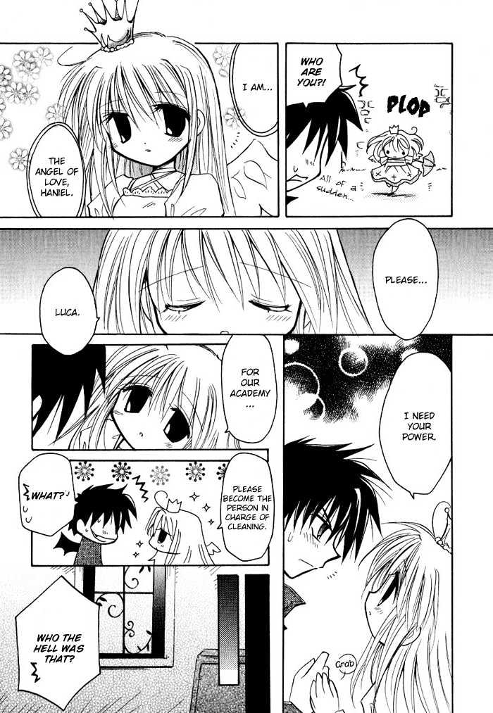 Tenshi no Hane to Akuma no Shippo Chapter 1 page 12 - Chapter 1 : Luca And The Strange Academy