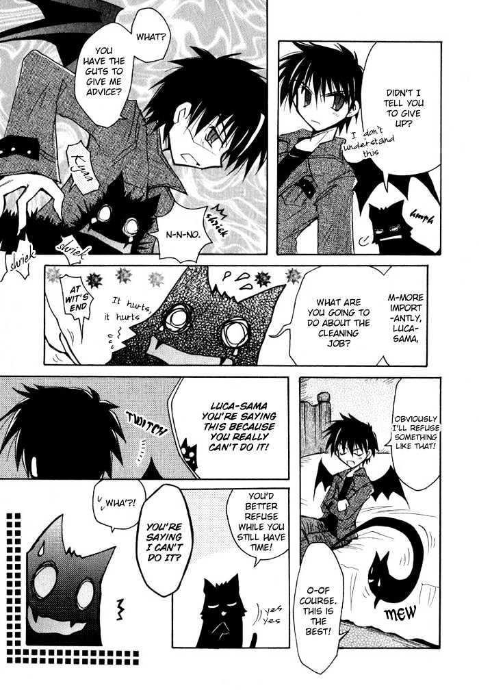 Tenshi no Hane to Akuma no Shippo Chapter 1 page 13 - Chapter 1 : Luca And The Strange Academy
