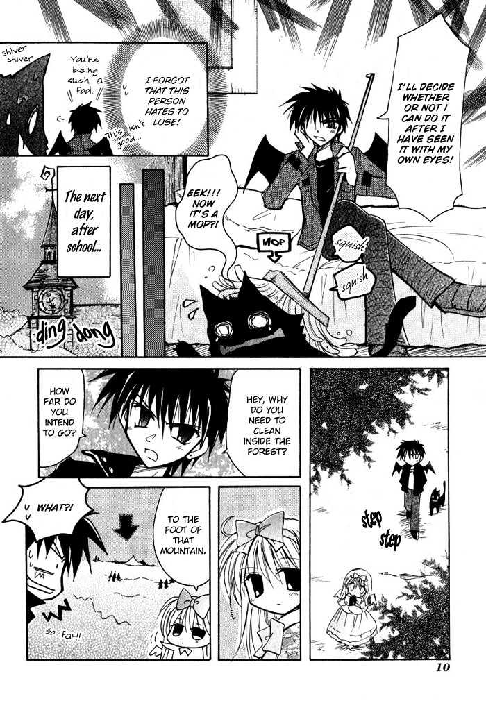 Tenshi no Hane to Akuma no Shippo Chapter 1 page 14 - Chapter 1 : Luca And The Strange Academy