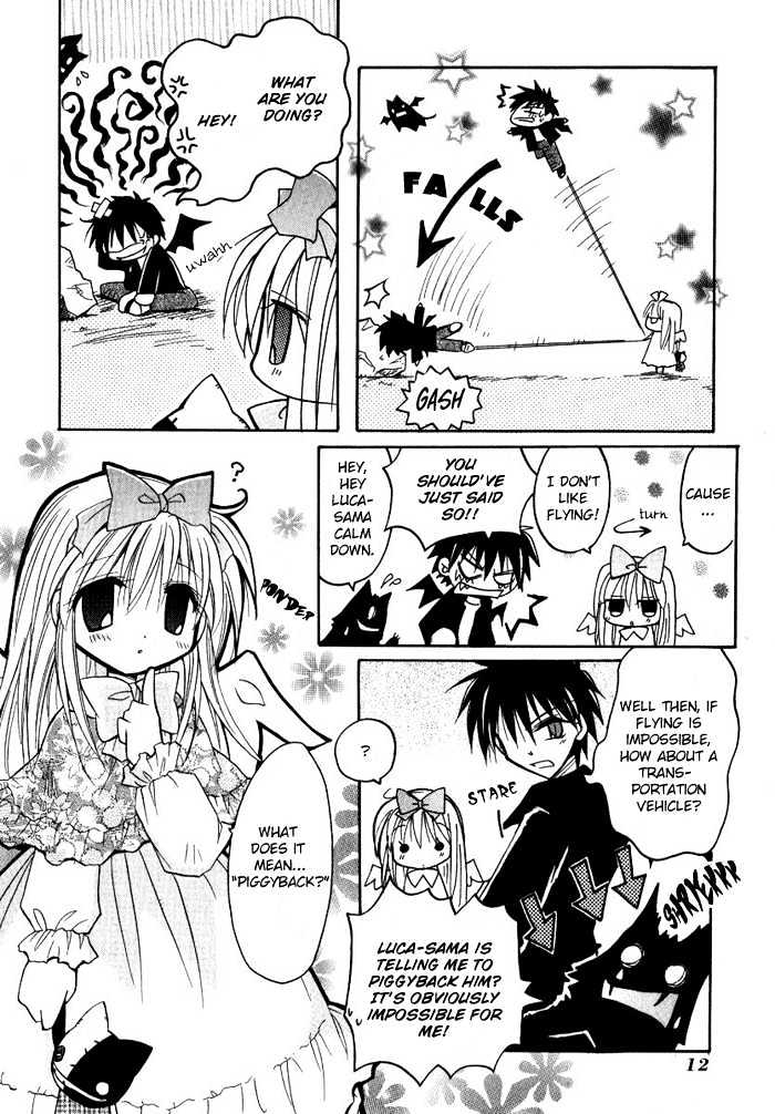 Tenshi no Hane to Akuma no Shippo Chapter 1 page 16 - Chapter 1 : Luca And The Strange Academy