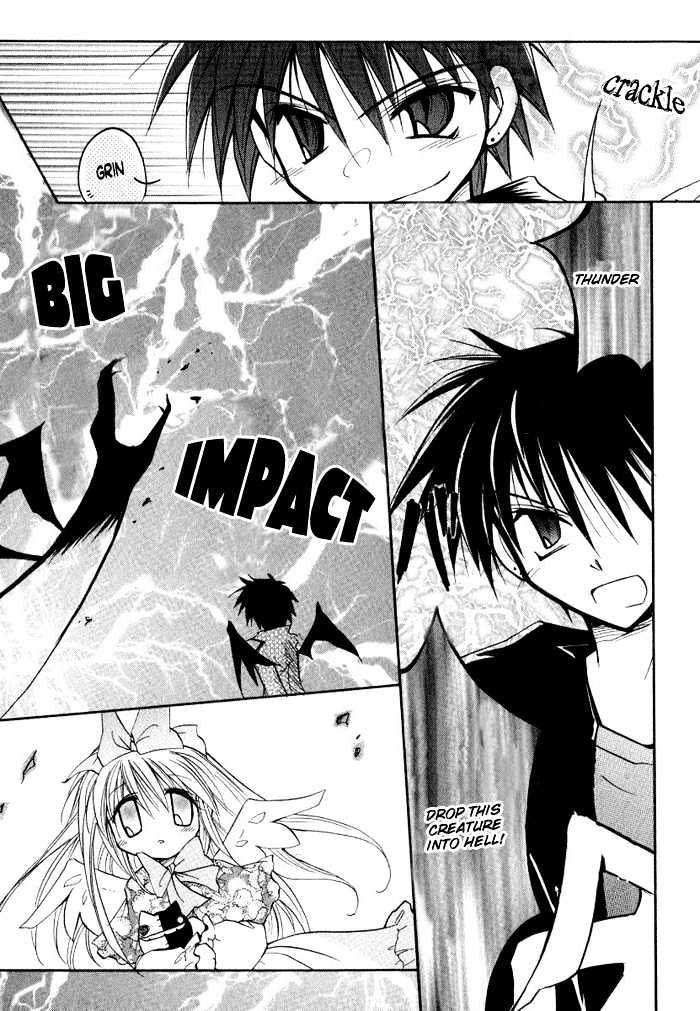 Tenshi no Hane to Akuma no Shippo Chapter 1 page 21 - Chapter 1 : Luca And The Strange Academy