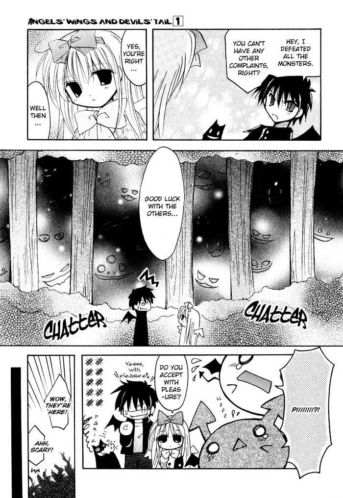 Tenshi no Hane to Akuma no Shippo Chapter 1 page 23 - Chapter 1 : Luca And The Strange Academy