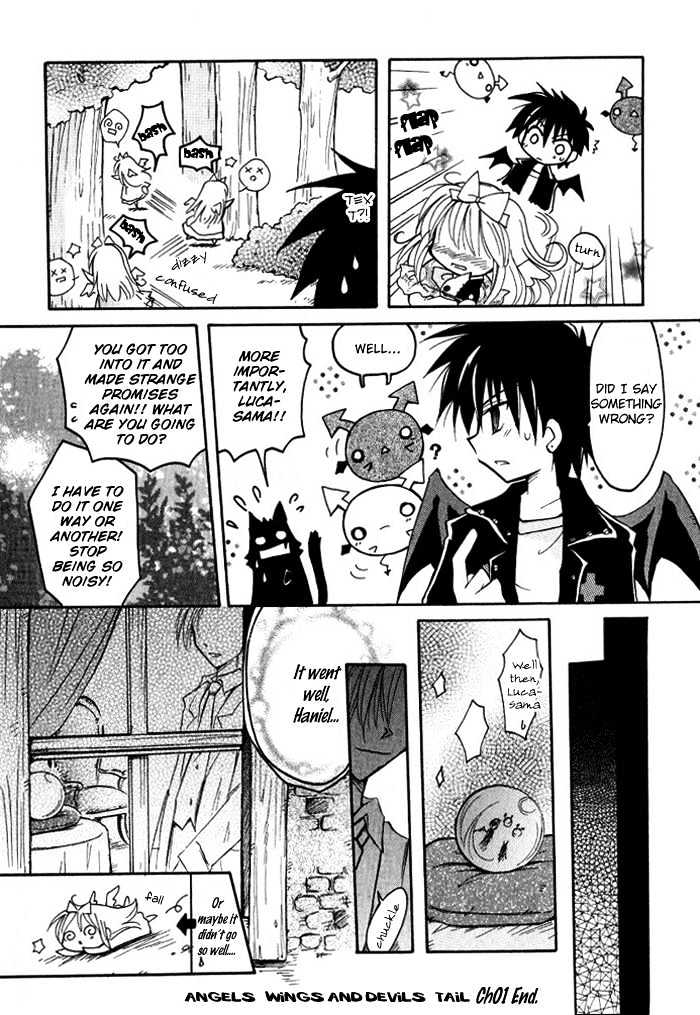 Tenshi no Hane to Akuma no Shippo Chapter 1 page 30 - Chapter 1 : Luca And The Strange Academy