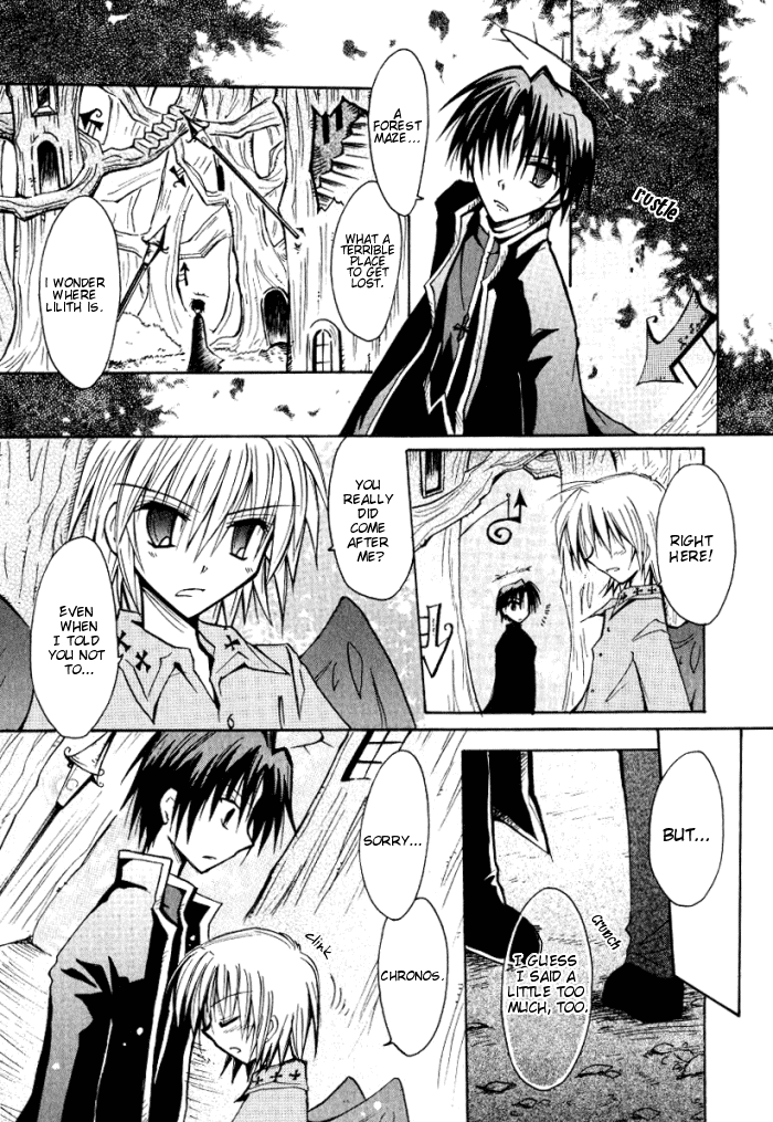 Tenshi no Hane to Akuma no Shippo Chapter 12.2 page 11 - Chapter 12 v2 : The God of Time and the Evil Reflecting Spirit Stone