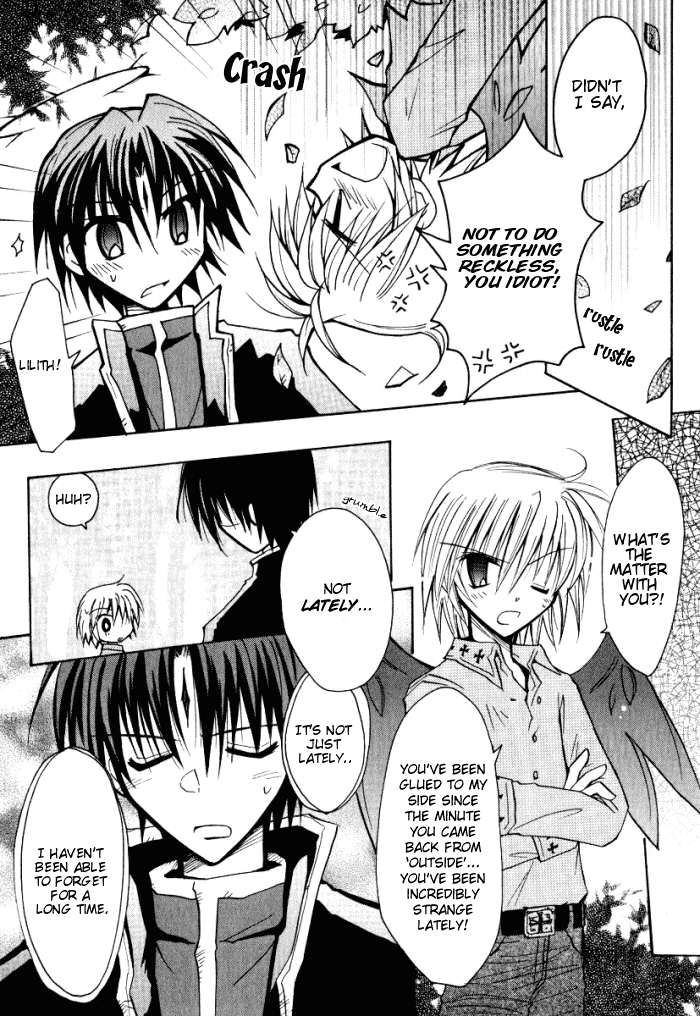 Tenshi no Hane to Akuma no Shippo Chapter 12.2 page 15 - Chapter 12 v2 : The God of Time and the Evil Reflecting Spirit Stone