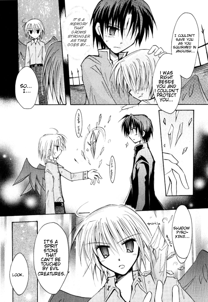 Tenshi no Hane to Akuma no Shippo Chapter 12.2 page 17 - Chapter 12 v2 : The God of Time and the Evil Reflecting Spirit Stone