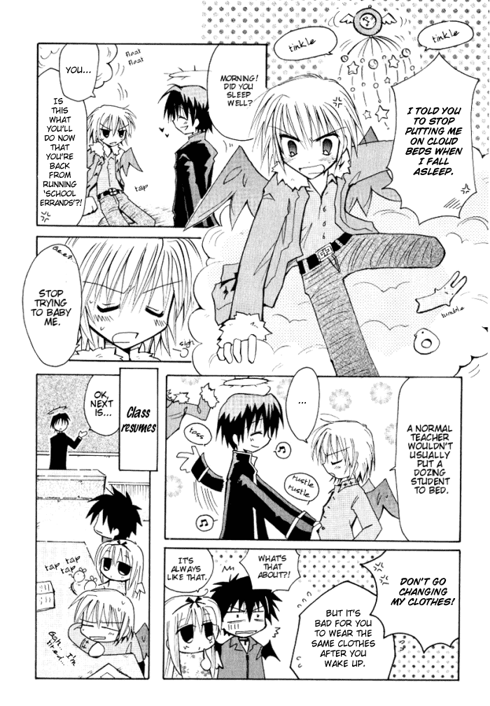 Tenshi no Hane to Akuma no Shippo Chapter 12.2 page 5 - Chapter 12 v2 : The God of Time and the Evil Reflecting Spirit Stone