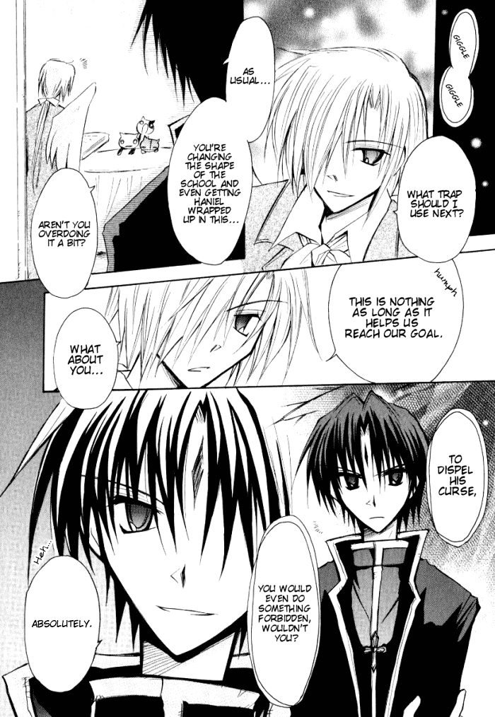 Tenshi no Hane to Akuma no Shippo Chapter 13.2 page 15 - Chapter 13 v2 : The One-Winged Angel and the Warped Academy
