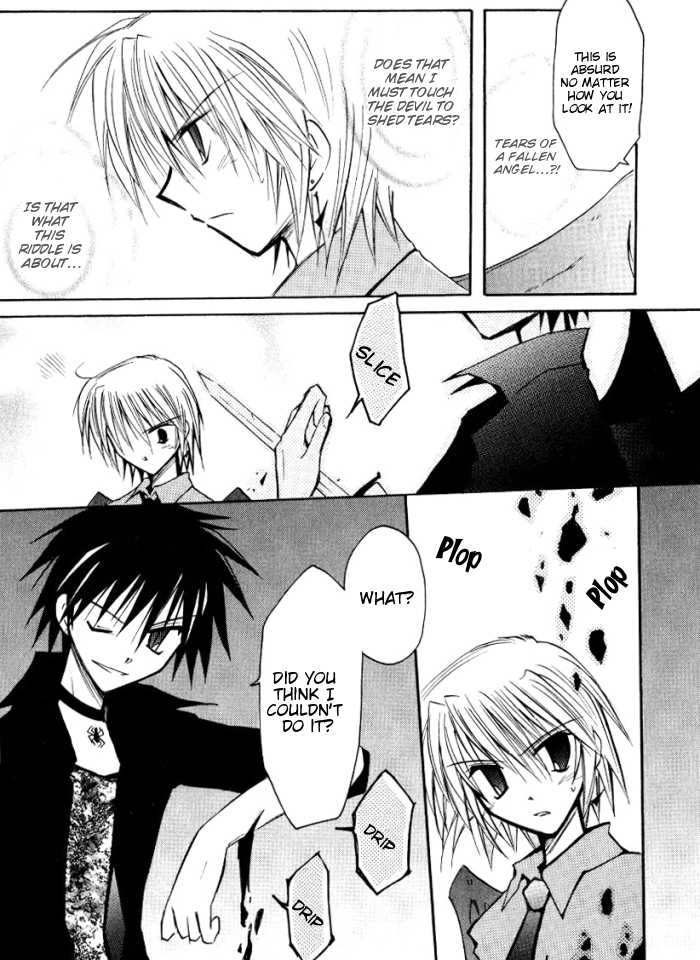 Tenshi no Hane to Akuma no Shippo Chapter 13.2 page 21 - Chapter 13 v2 : The One-Winged Angel and the Warped Academy