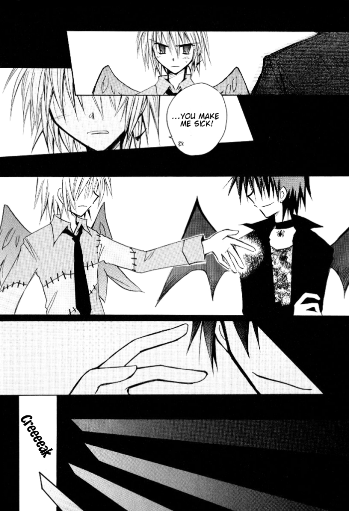 Tenshi no Hane to Akuma no Shippo Chapter 13.2 page 22 - Chapter 13 v2 : The One-Winged Angel and the Warped Academy