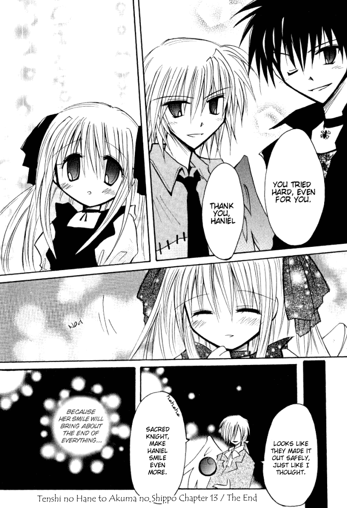 Tenshi no Hane to Akuma no Shippo Chapter 13.2 page 24 - Chapter 13 v2 : The One-Winged Angel and the Warped Academy