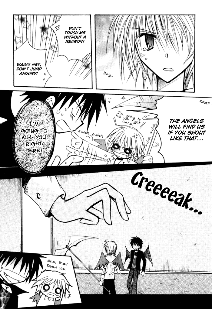 Tenshi no Hane to Akuma no Shippo Chapter 14.2 page 11 - Chapter 14 v2 : The Angels in Black and the Night of Blessing