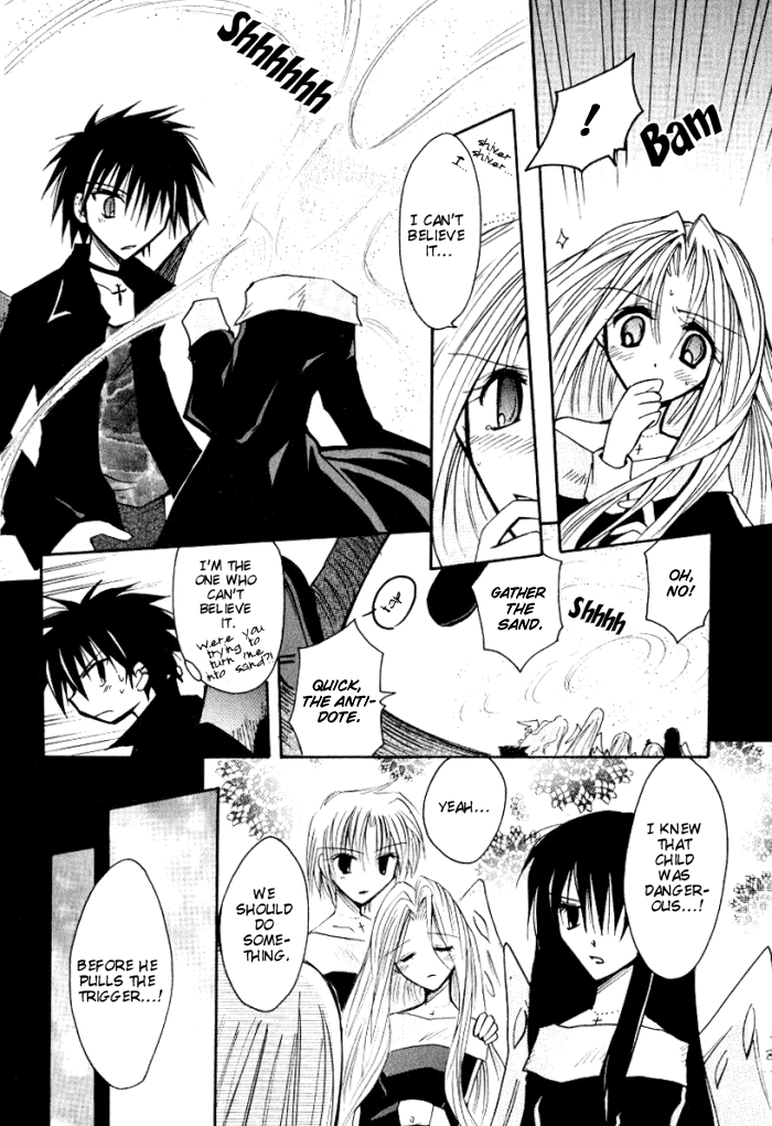 Tenshi no Hane to Akuma no Shippo Chapter 14.2 page 14 - Chapter 14 v2 : The Angels in Black and the Night of Blessing