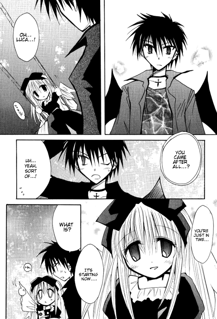 Tenshi no Hane to Akuma no Shippo Chapter 14.2 page 17 - Chapter 14 v2 : The Angels in Black and the Night of Blessing